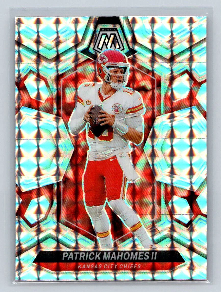 Patrick Mahomes trading card