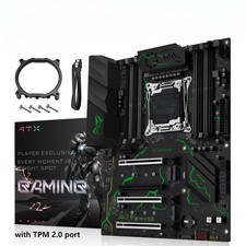 LGA 2011-3 X99 Motherboard 8 x DDR4 M.2 TPM 2.0 Slot for Intel i7 Xeon E5 V3/V4