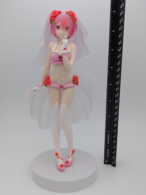 Re:Zero Ram EXQ Figure Banpresto Prize Figure Loose No Box