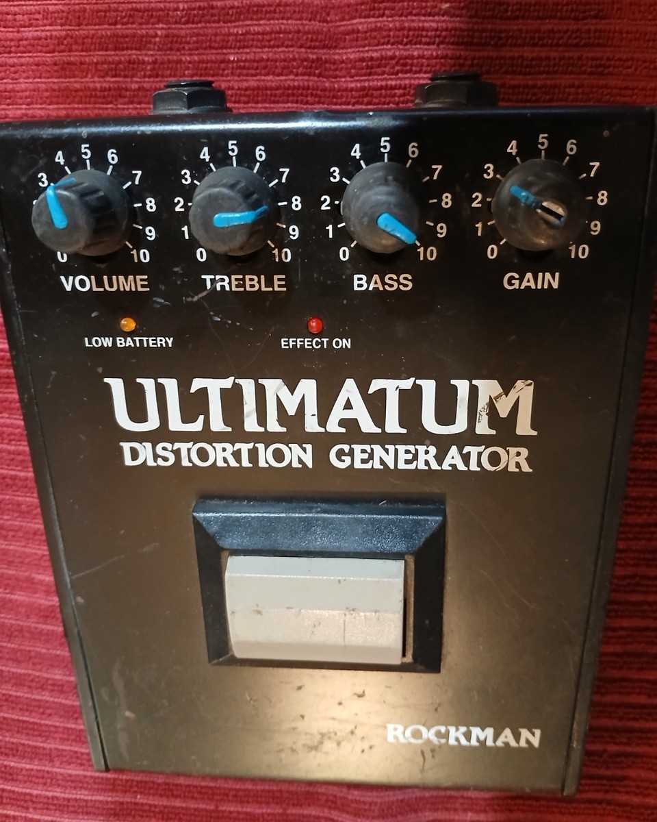 Rockman Ultimatum Distortion Generator Created by Tom Scholz
