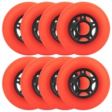 8-Pack Inline Skate Wheels Outdoor Indoor Roller Blade Wheels 85a Roller Hock...