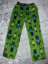 minecraft boys size 8 fleece pants