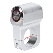 25mm Waterproof Steel Spotlights Handlebar Switch For Motorcycle MEDQ