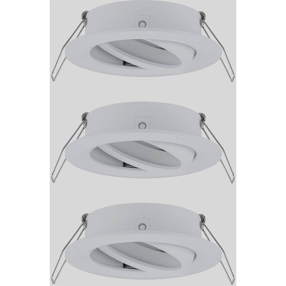 Paulmann EBL Choose Recess-mount Bracket Set Swiveling White