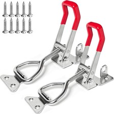 2 Pack Toggle Latch 4003 Adjustable 304 Stainless Steel Silver