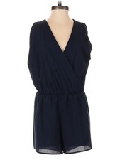 Leith Women Blue Romper XS