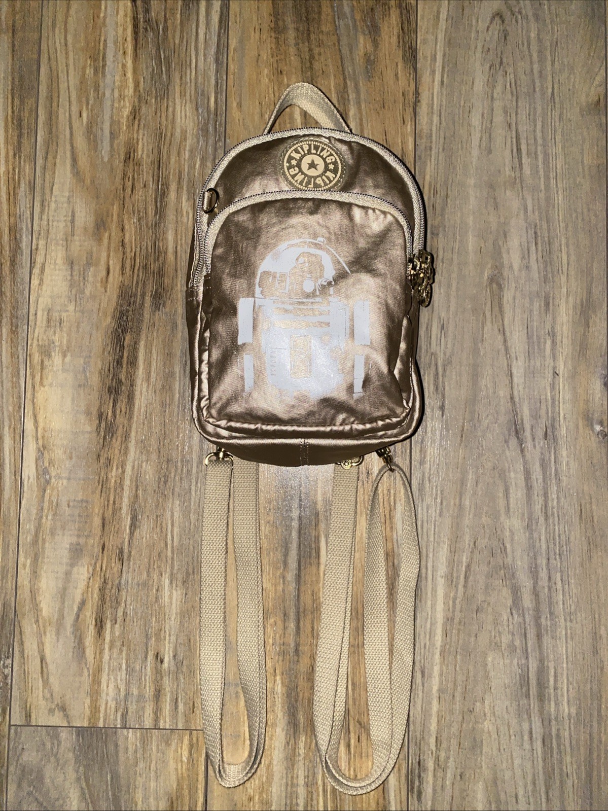 Kipling STAR WARS Collaboration Backpack Golden R… - image 1