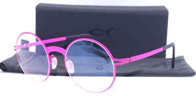 NEW BLACKFIN BF 725 BAYVIEW COL. 483 PINK TITANIUM AUTHENTIC EYEGLASSES 49-21
