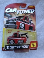 Car Tuned Series 3 Walgreens Red Tab MGA CarTuned Exclusive Rare CHEVY C10 TOW