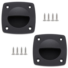 VTurboWay 2 Pcs Nylon Square Flush Pull Handle, Marine Boat Yacht Cabin Acces...