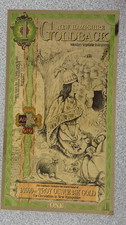 1 New Hampshire Goldback Aurum Gold Foil Note 1/1000 oz 24kt .999 Fine