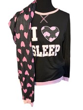 WOMAN  S EKOUAER PAJAMA SET LONG SLEEVE  PANTS Sz Med NWT Free Ship