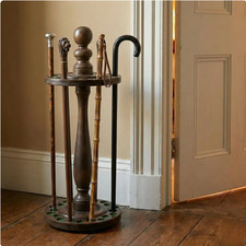 Hand Carved Wooden Walking Stick Stand Stand Stick Stand Holder Walking