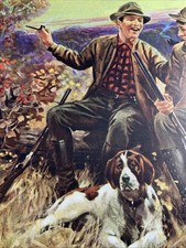 old hunting prints products for sale | eBay