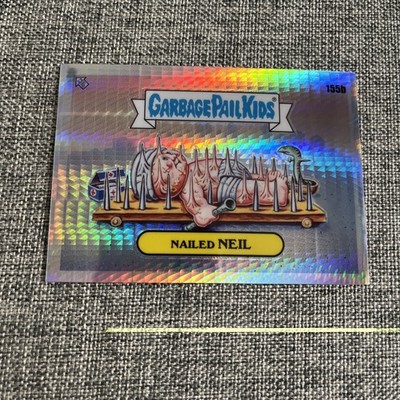 2021 Garbage Pail Kids Chrome Series 4 Nailed Neil Prism Refractor #155b 27/199