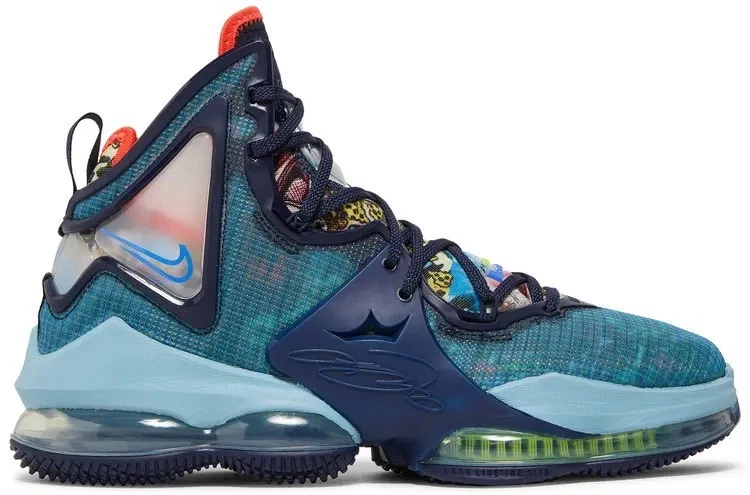 Preços baixos em Nike LeBron 19 EP Purple Teal | eBay