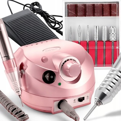 Elektrische Nagelfräser 45000 U/min Nagelfeile Maniküre Profi Pediküre Set Bits
