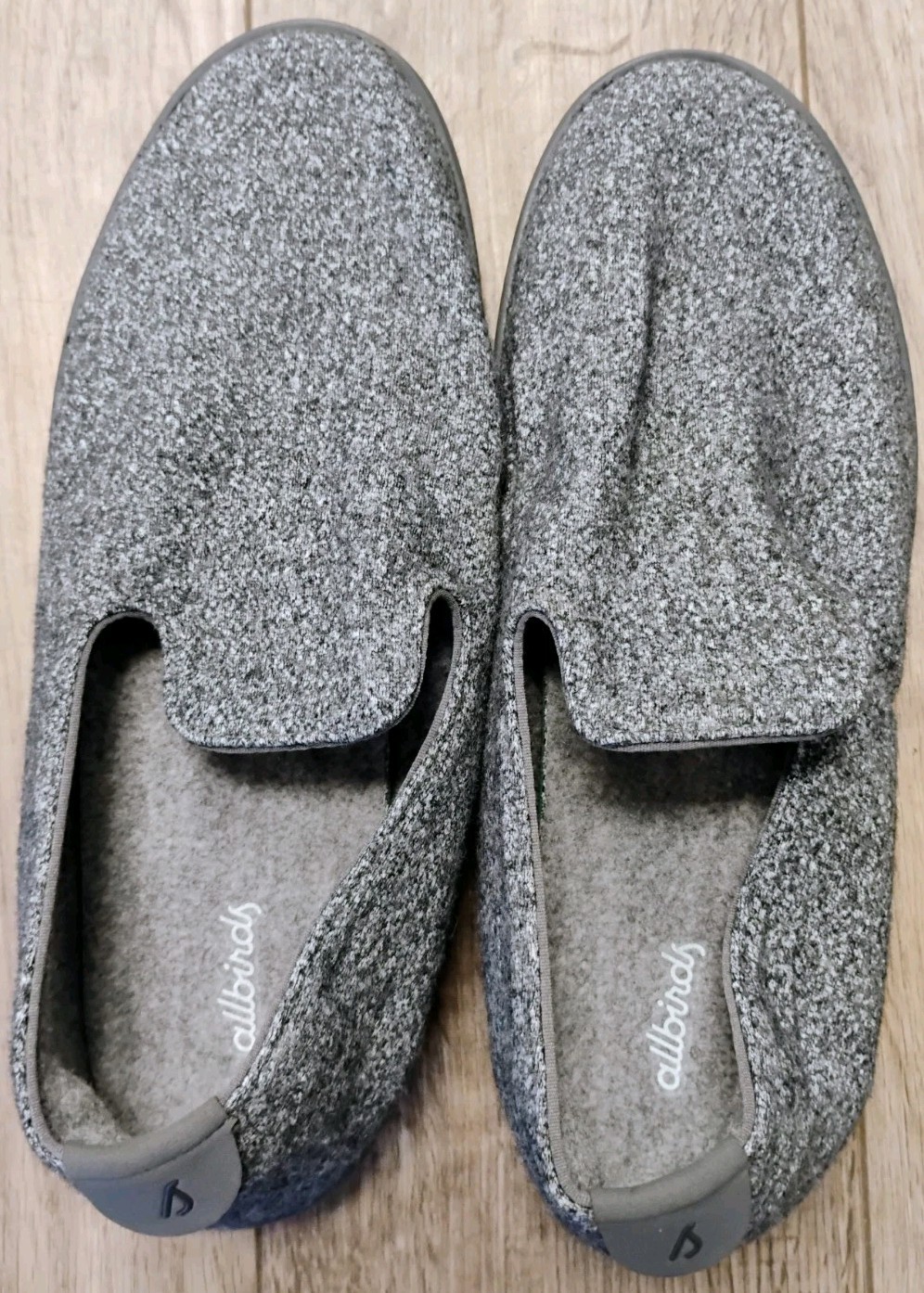 SAOLA Scarpe mocassini casual Allbirds WL lana sdraio uomo 10 grigio suola grigia slip on