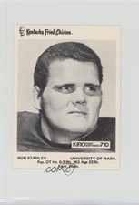 1973 Kentucky Fried Chicken Washington Huskies Ron Stanley 0q3