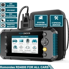 Car OBD2 Scanner Full System Code Reader Diagnostic Tool ABS SRS Oil Center Lock