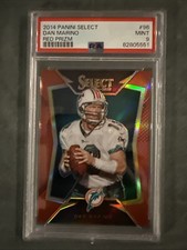 2014 Panini Select Dan Marino Red Prizm #/99 PSA 9