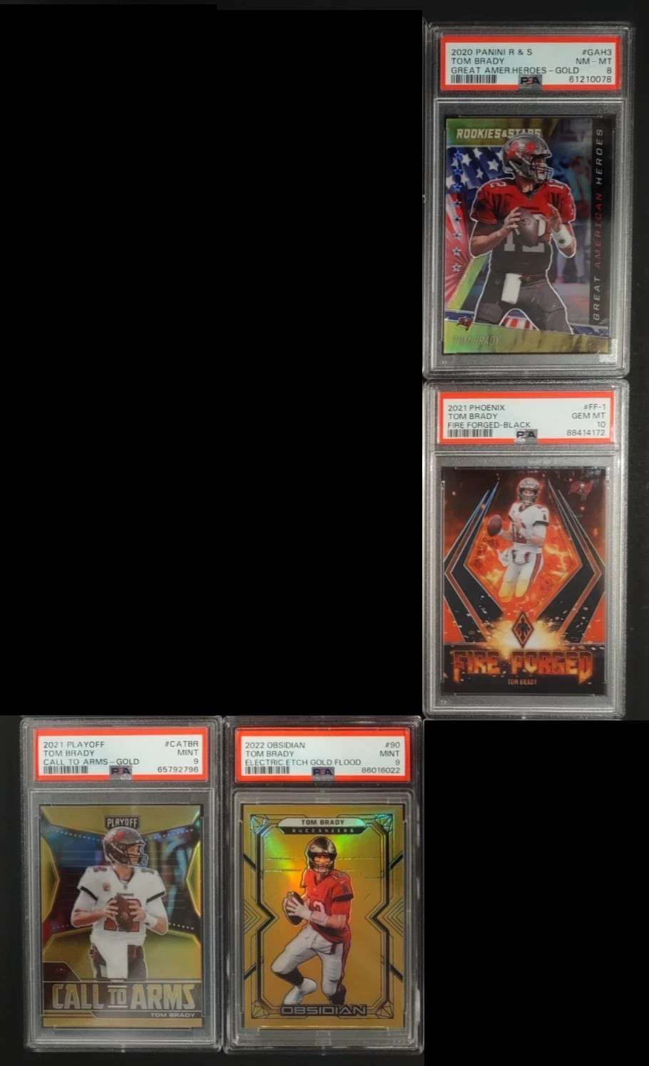 Lebron James Tom Brady 199 Auto 1/1 Finite Superfractor NFL Shield Logoman Card view 7