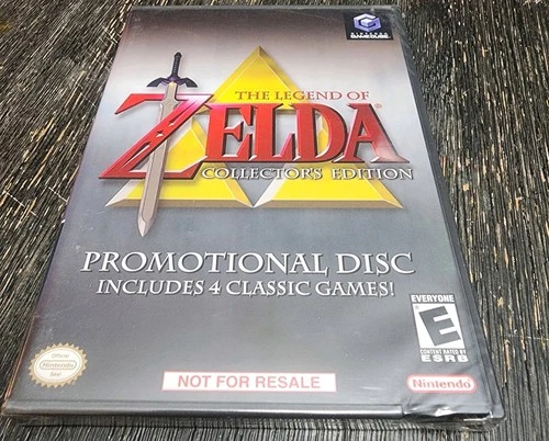 THE LEGEND OF ZELDA COLLECTOR'S EDITION - (Nintendo GameCube) NEW SEALED!