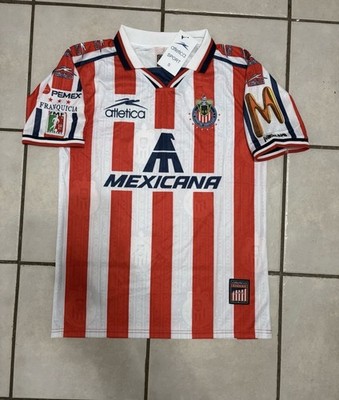 Chivas Del Guadalajara 1997/98 Retro Red Jersey