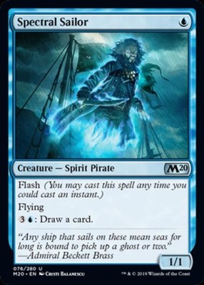 Spectral Sailor - M20 MTG - Light Play