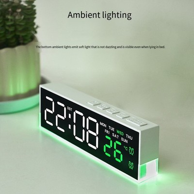 LED Nachtlicht Nachtbeleuchtung Celsius und Fahrenheit Nachtsichtbarkeit