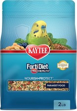 Kaytee Forti-Diet Pro Health Nourish Protect Parakeet Food, Comprehensive Nutrit