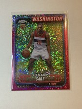 2024-25 Topps Chrome - Alexandre Sarr #136 Magenta Speckle Refractor /350 (RC)