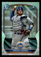 2023 BOWMAN CHROME PROSPECTS REFRACTOR LUNAR GLOW #BCP-102 VINCENT PEROZO NM