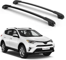 Richeer 220LBS Roof Rack Cross Bars for 2013-2018 RAV4 with Side Rails, Heavy Du