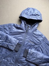 Columbia Jacket Womens S Blue Omni Heat Omni Tech Outdoors Fall Winter Long
