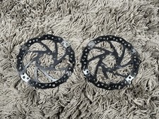 Tektro TR-1 160mm 6-Bolt Disc Brake Rotors Pair Used MTB Road Bike
