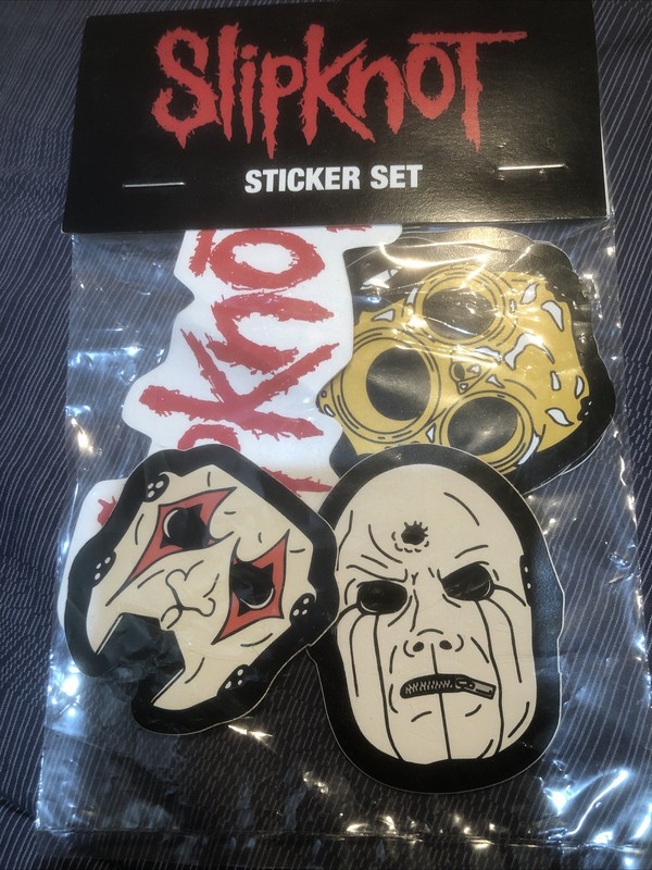 Slipknot Sticker Set New sealed Need Gone