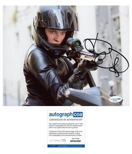 Rebecca Ferguson "Mission: Impossible - Fallout" SIGNED 'Ilsa' 8x10 Photo ACOA