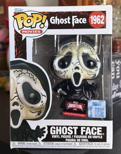Funko Pop! Movies: ( Distressed) GHOST FACE #1962 Target Con 2026 Exclusive