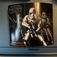 Star Wars 6  Black Series First Order Stormtrooper with Gear Complete Premier