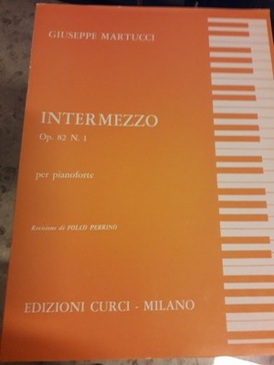 Giuseppe Martucci - Intermezzo - Partitur