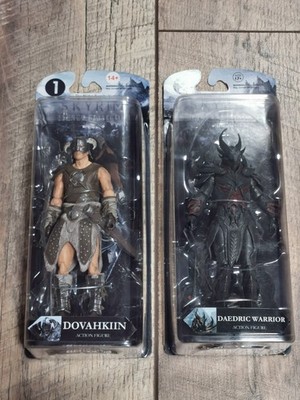 2x Funko 2015 Skyrim Legacy Collection: Daedric Warrior &  Dovahkiin OVP