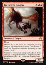 Mint/Near-Mint, English - 4 x MTG Preyseizer Dragon Planechase Anthology