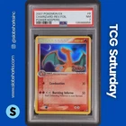 2007 POKEMON EX POWER KEEPERS #6/108 CHARIZARD REVERSE FOIL PSA 7