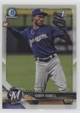 2018 Bowman Draft Chrome Refractor Korry Howell #BDC-61 11pj