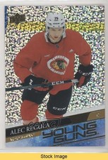 2020-21 Upper Deck Young Guns Speckled Rainbow Foil Alec Regula #478 READ 1g3