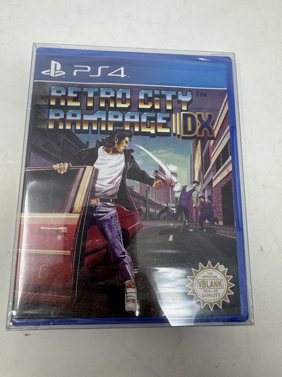 Brand New Retro City Rampage DX (PlayStation PS4) Factory