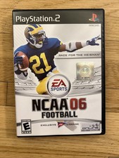 NCAA Football 06 (Sony PlayStation 2, PS2, 2005) CIB EA Sports With Manual