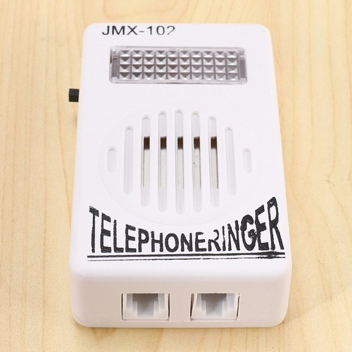 RJ11 Adapter Louder Telephone Flash Amplifier Ringer for Landline1098 - Zdjęcie 8 z 8