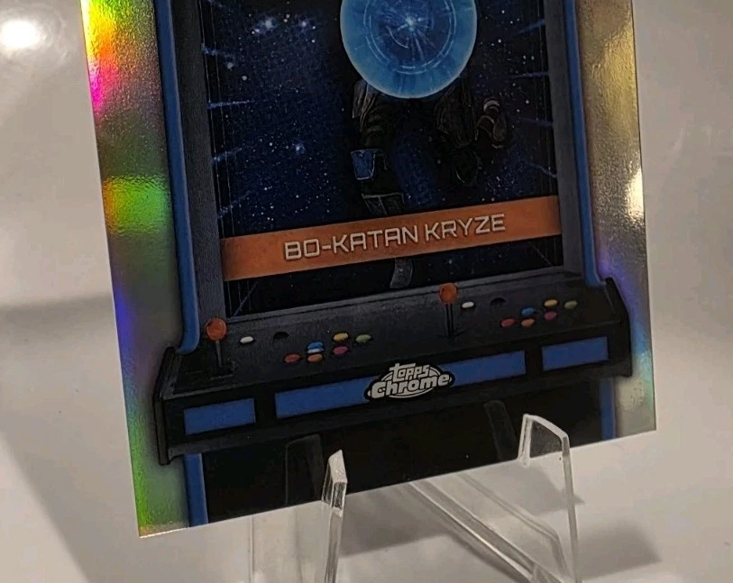 🎮2025 TOPPS CHROME STAR WARS BONUS STAGE BO-KATAN KRYZE #BS-BK  SSP - Image 2 of 4